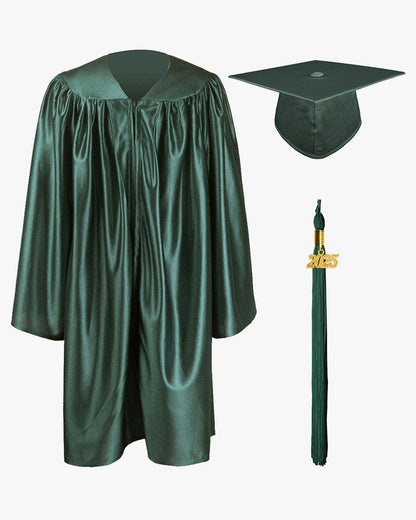 Shiny Kindergarten Graduation Cap, Gown, Stole, Diploma & Medal Package - Graduation Seller