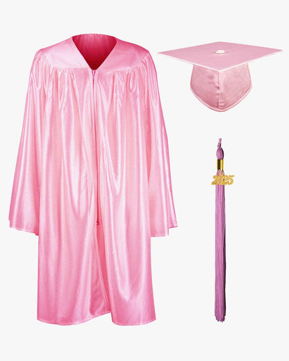 Shiny Kindergarten Graduation Cap, Gown, Stole, Diploma & Key Chain Package - Graduation Seller
