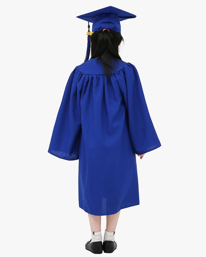 Matte Kindergarten Cap, Gown & Tassel Package – 12 Colors Available - Graduation Seller