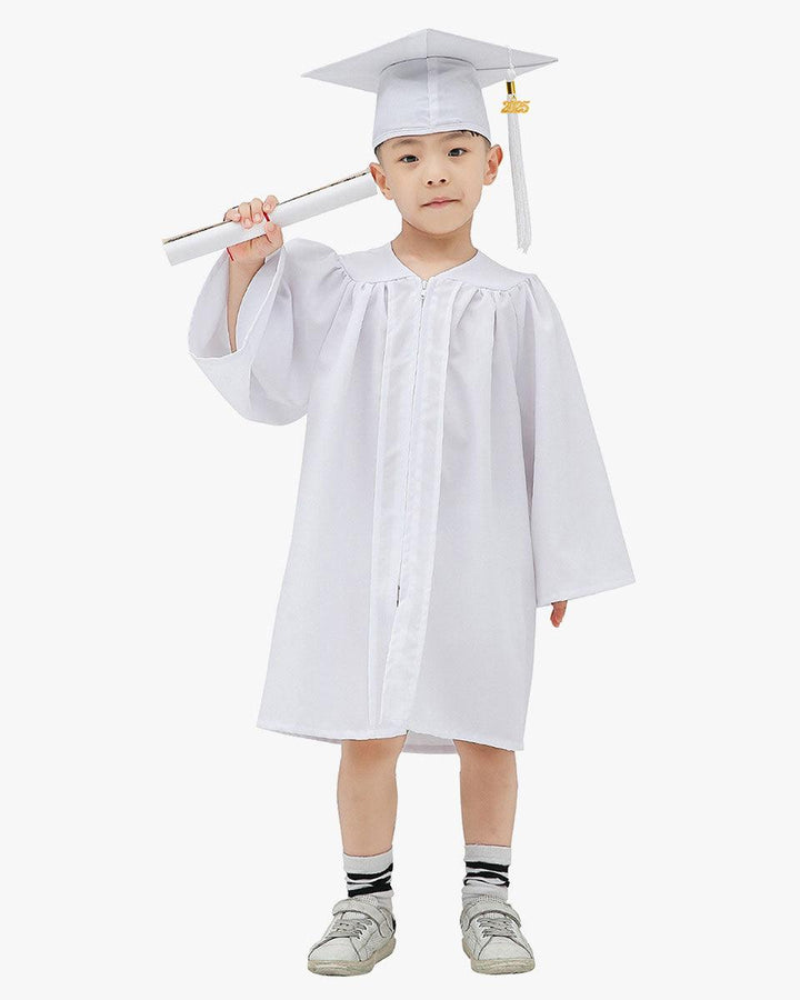 Matte Kindergarten Graduation Cap, Gown, Stole & Diploma Package - Graduation Seller