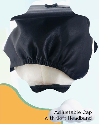 Soft Satin NICU Graduate Baby Cap and Gown Set - 3 Colors Available - Graduation Seller