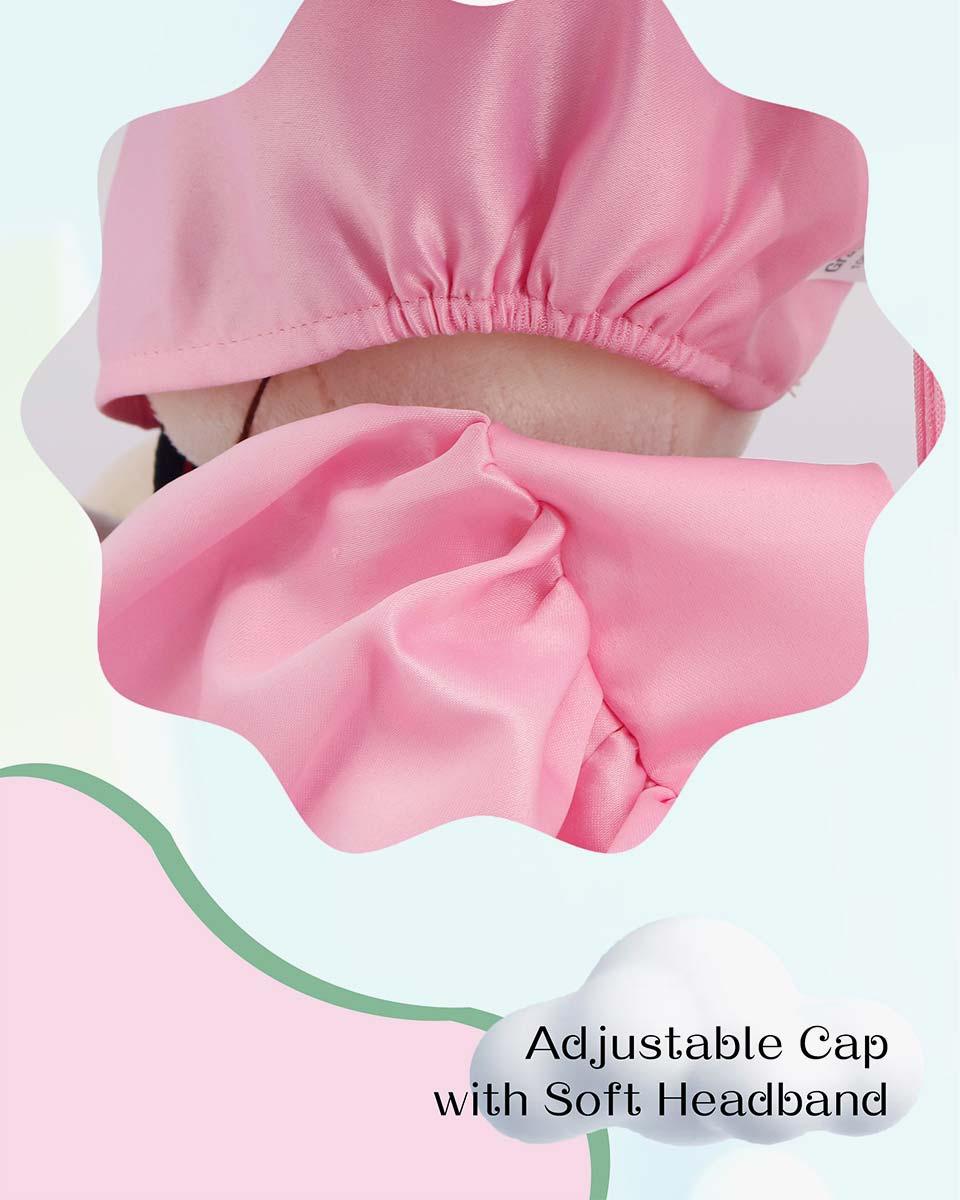 Soft Satin NICU Graduate Baby Cap and Gown Set - 3 Colors Available - Graduation Seller