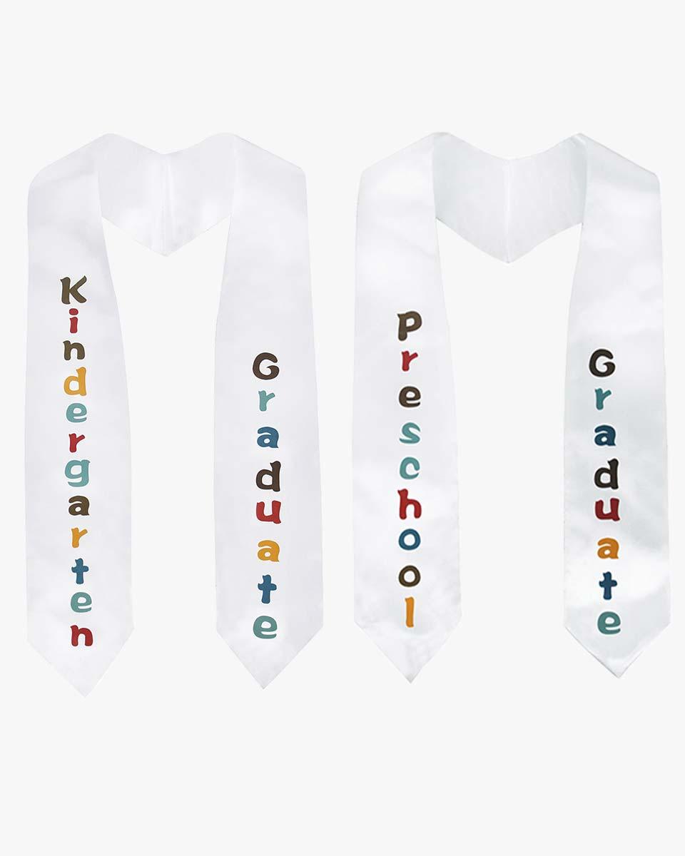 Shiny Kindergarten Graduation Cap, Gown, Stole, Diploma & Key Chain Package - Graduation Seller