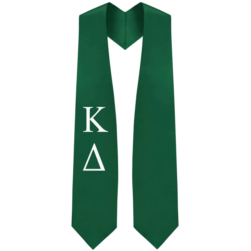 Kappa Delta Greek Lettered Stole - Graduation Seller