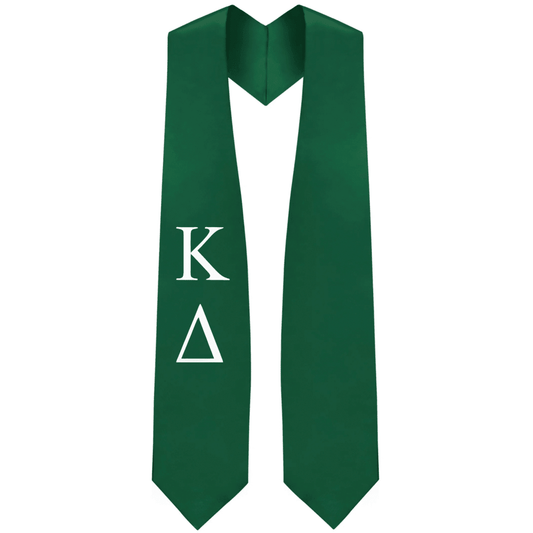 Kappa Delta Greek Lettered Stole - Graduation Seller