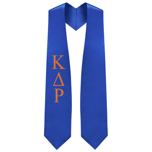 Kappa Delta Rho Greek Lettered Stole - Graduation Seller