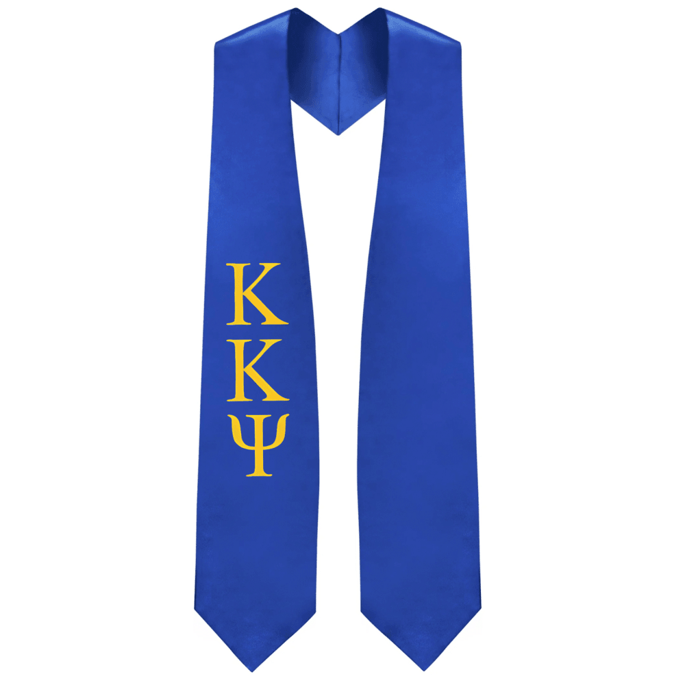 Kappa Kappa Psi Greek Lettered Stole - Graduation Seller
