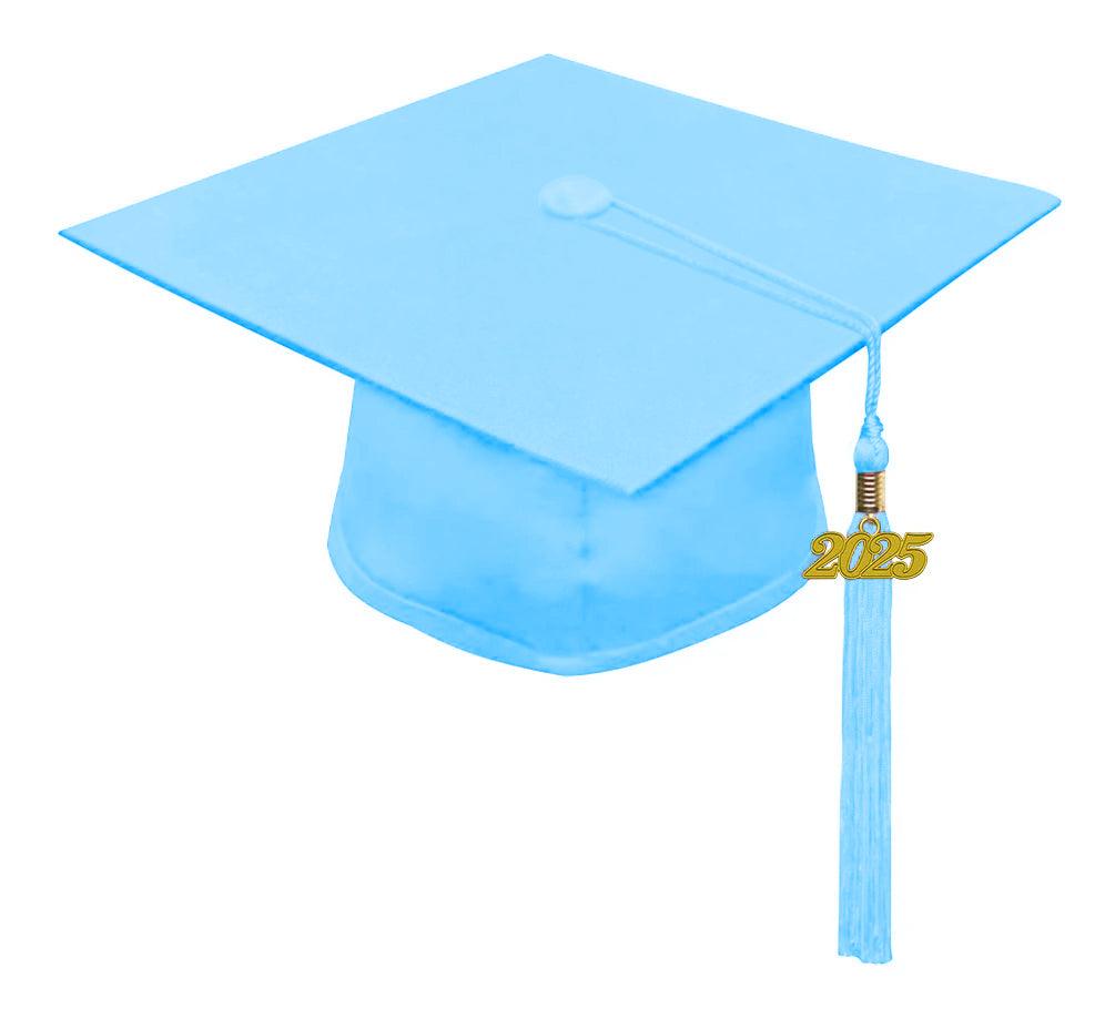 Matte Light Blue Kindergarten/Preschool Cap & Gown - Graduation Seller
