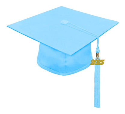 Matte Light Blue Kindergarten/Preschool Cap & Gown - Graduation Seller