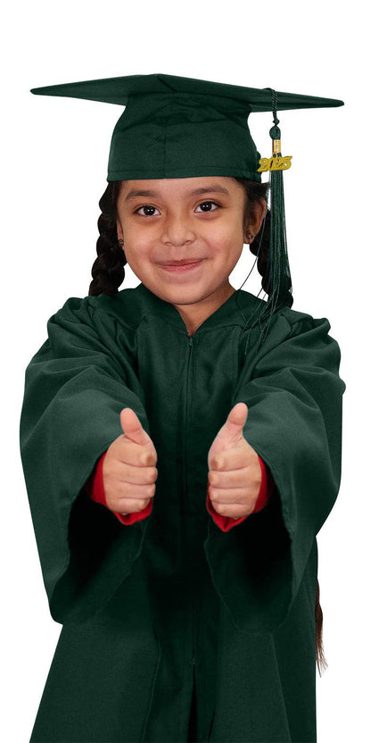 Matte Hunter Kindergarten/Preschool Cap & Gown - Graduation Seller
