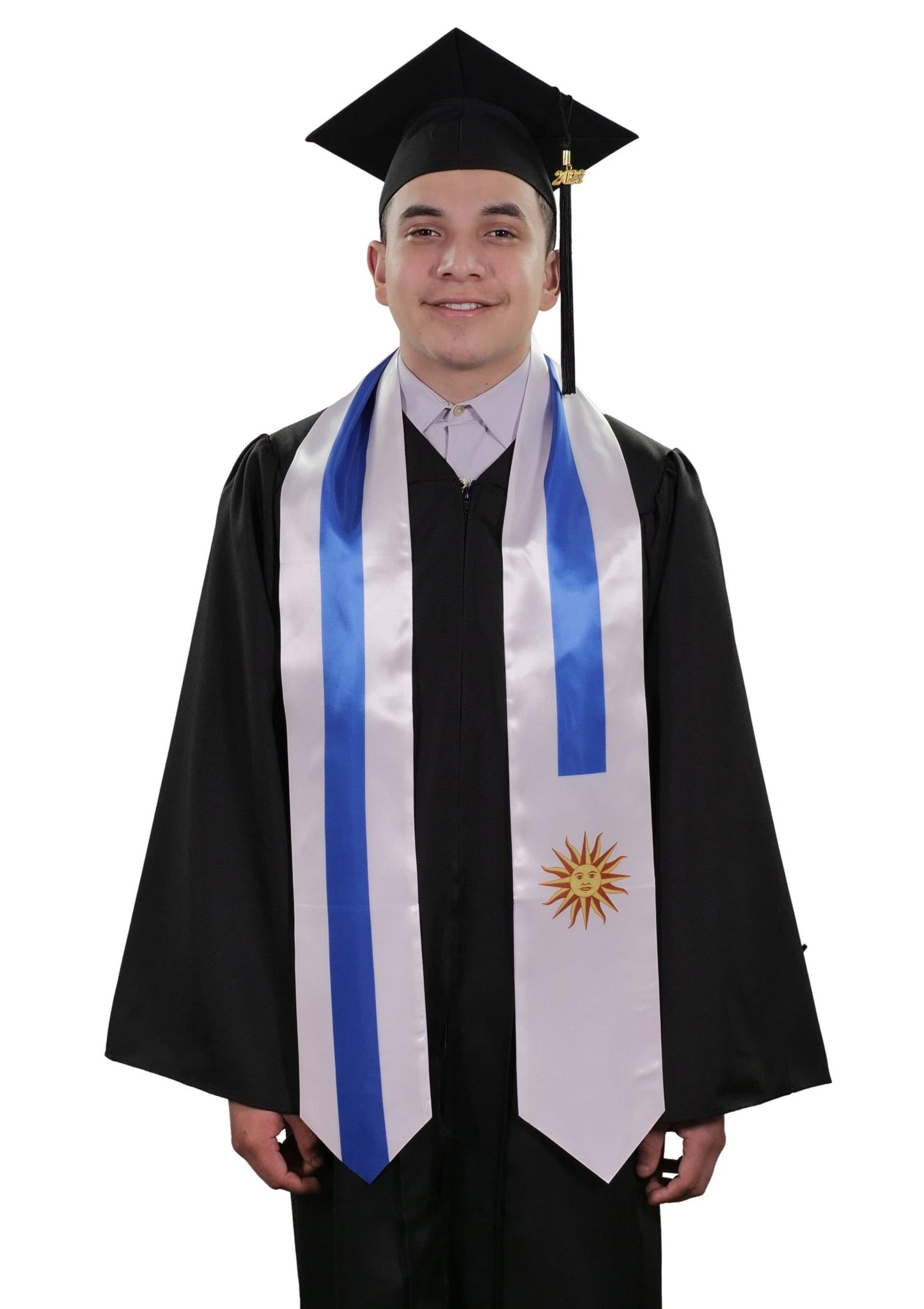 Uruguay Graduation Stole - Uruguayan Flag Sash - Graduation Seller