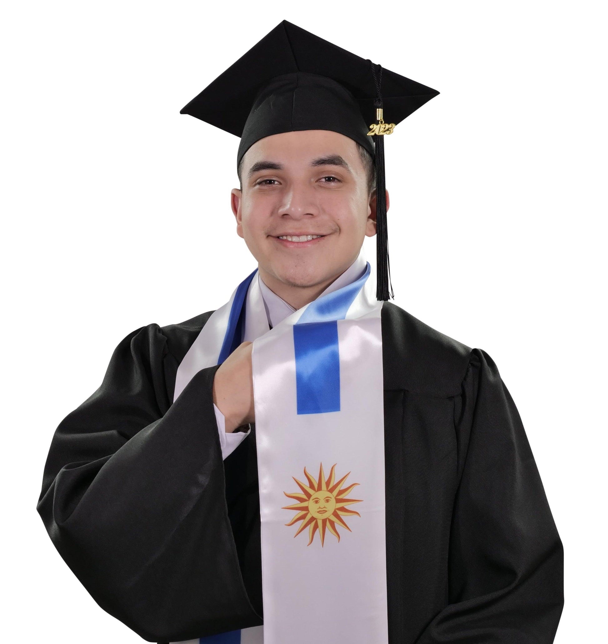 Uruguay Graduation Stole - Uruguayan Flag Sash - Graduation Seller