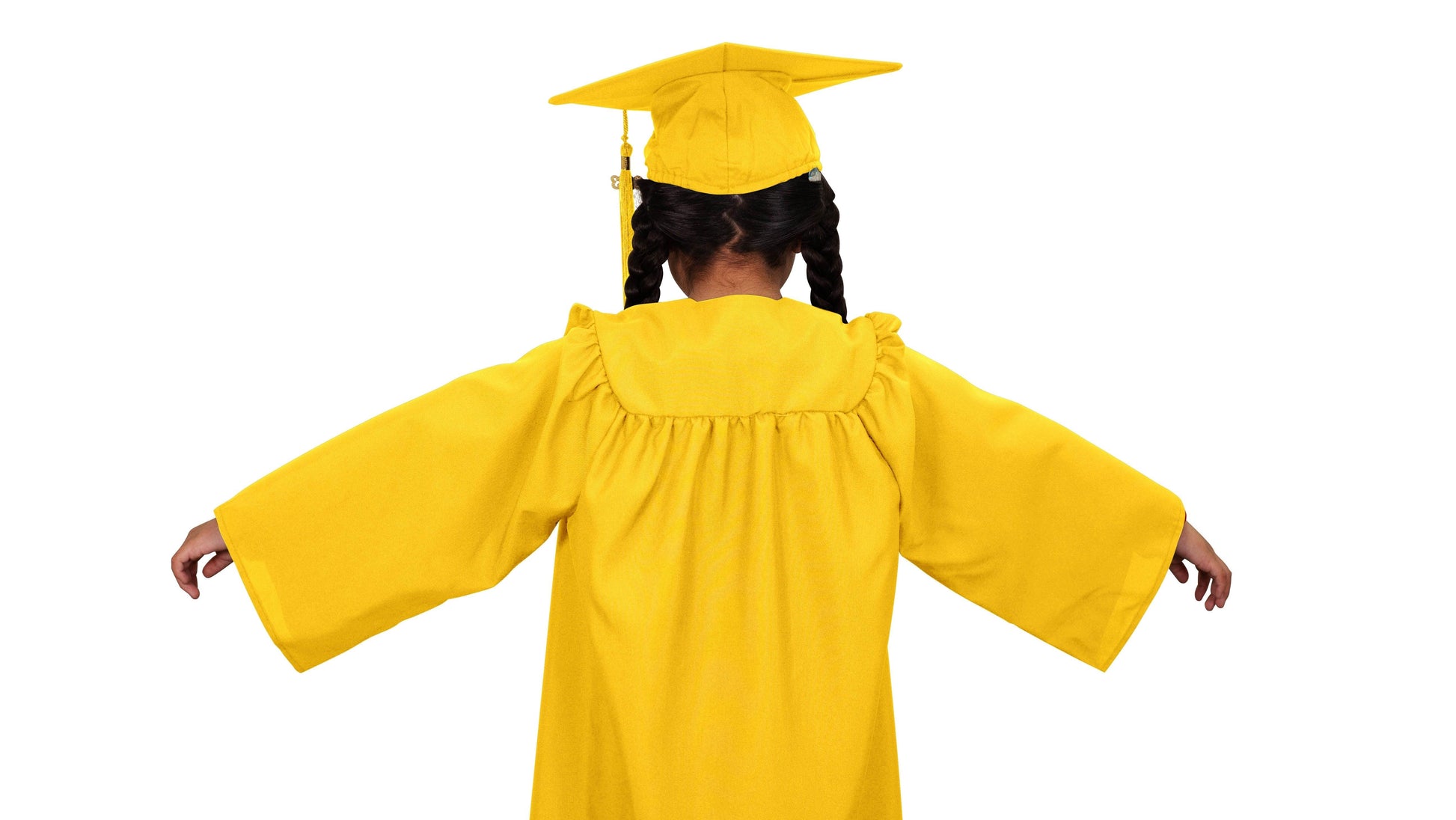 Matte Gold Kindergarten/Preschool Cap & Gown - Graduation Seller