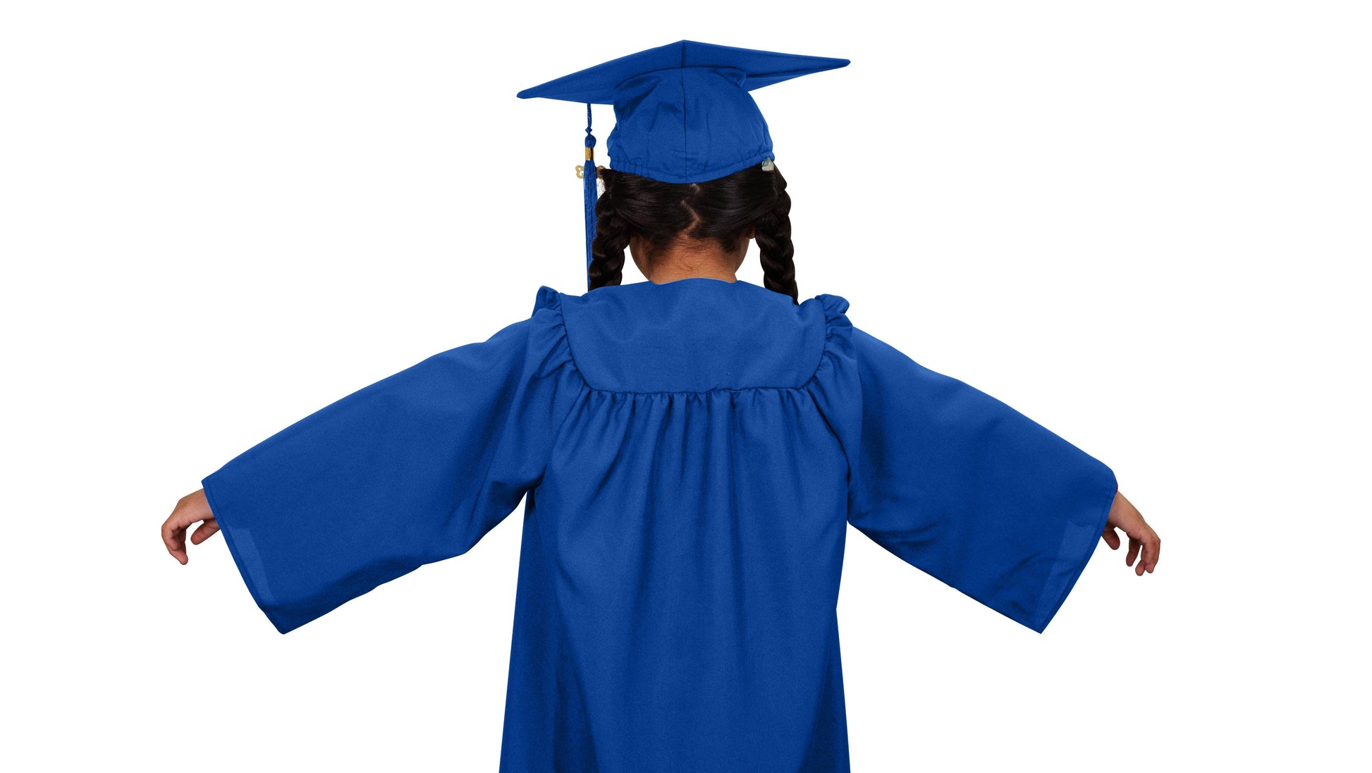 Matte Royal Blue Kindergarten/Preschool Cap & Gown - Graduation Seller