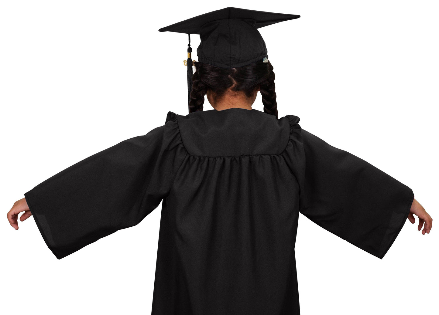 Matte Black Kindergarten/Preschool Cap & Gown - Graduation Seller