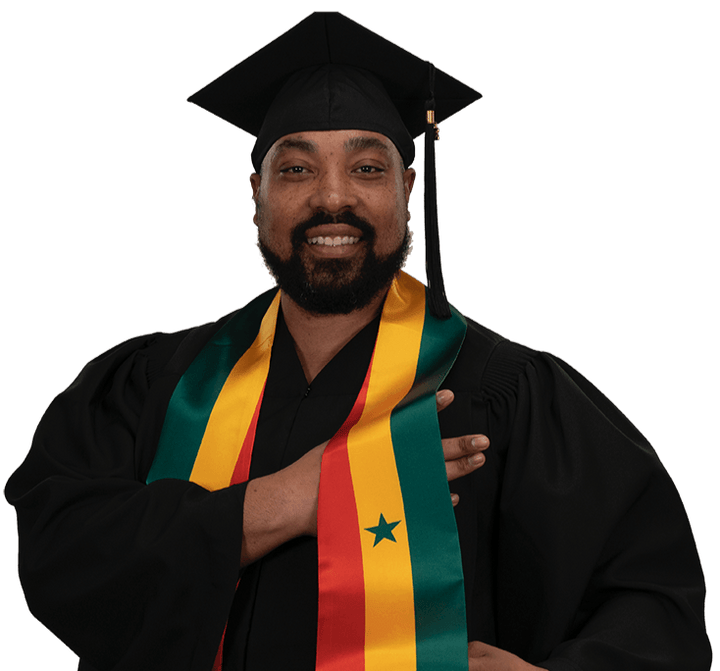 Senegal Graduation Stole - Senegal Flag Sash - Graduation Seller