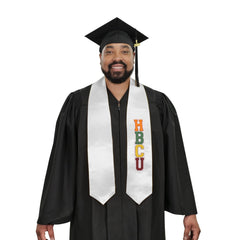 White HBCU Graduation Stoles