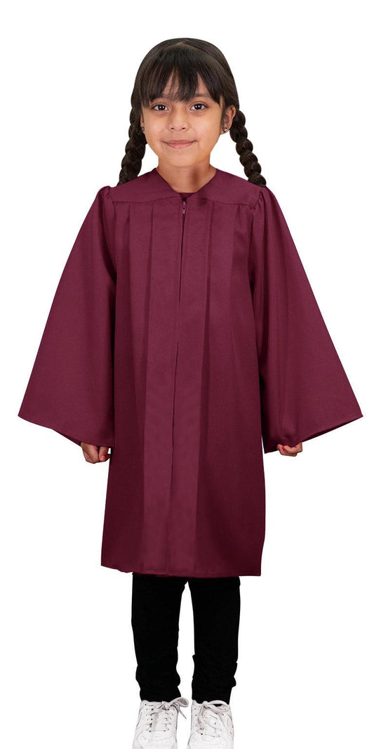 Matte Maroon Kindergarten/Preschool Gown - Graduation Seller