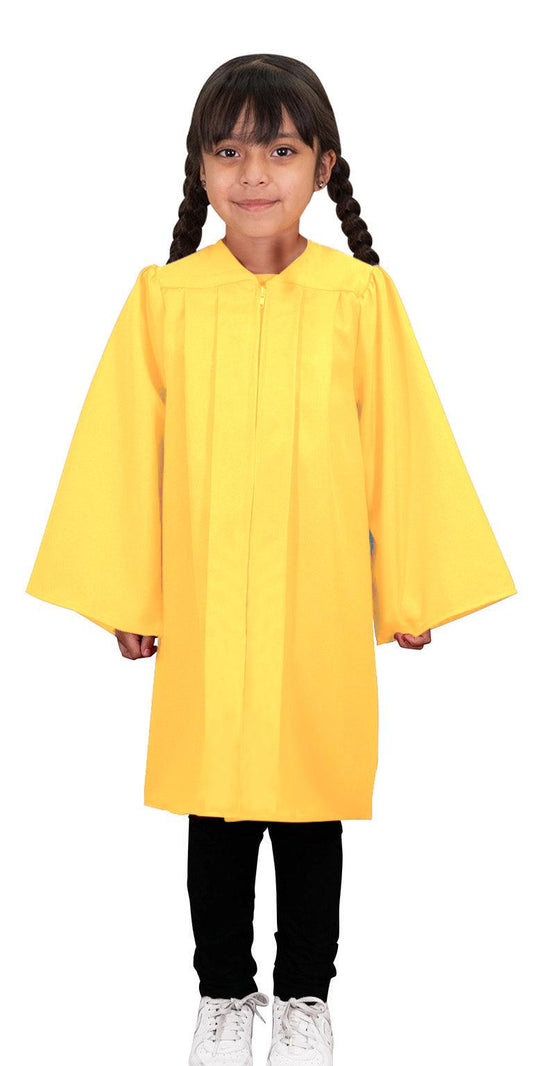 Matte Gold Kindergarten/Preschool Gown - Graduation Seller