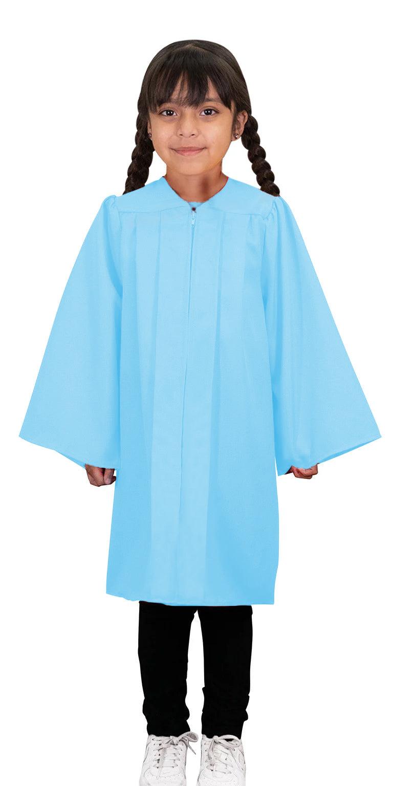 Matte Light Blue Kindergarten/Preschool Gown - Graduation Seller