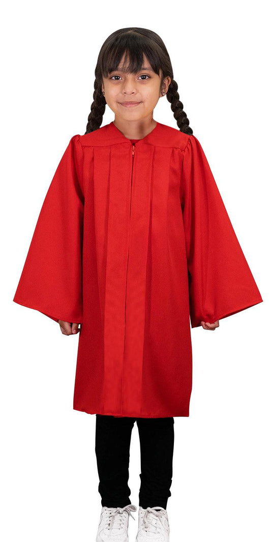 Matte Red Kindergarten/Preschool Gown - Graduation Seller
