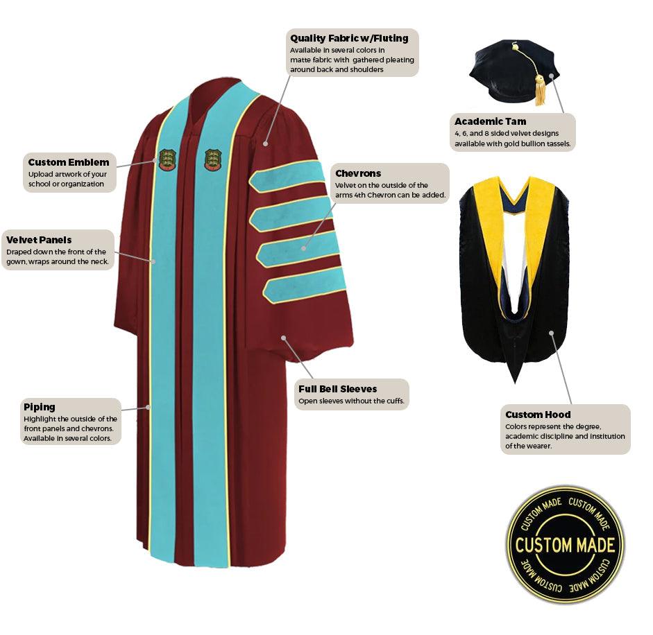 Custom Faculty Regalia Package for UCLA - Graduation Seller