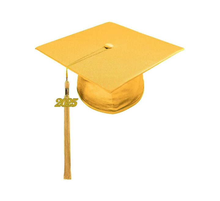 Shiny Antique Gold High School Cap & Gown - Graduation Seller