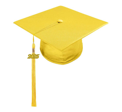 Shiny Gold Junior High/Middle School Cap & Tassel - Graduation Seller