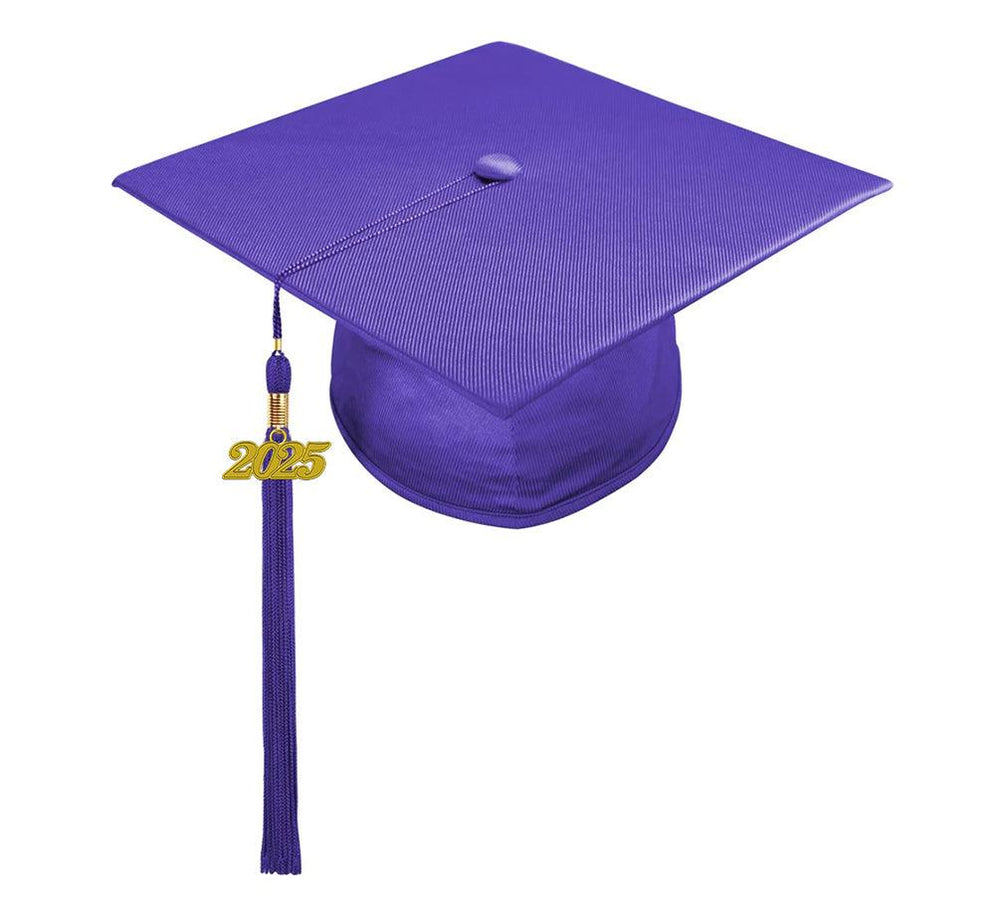 Shiny Purple Kindergarten/Preschool Cap & Tassel - Graduation Seller