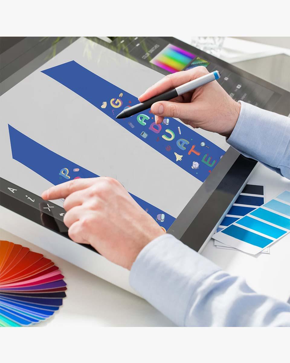 Preschool Graduation Printed Kids Sash Stole – 3 Colors Available - Graduation Seller