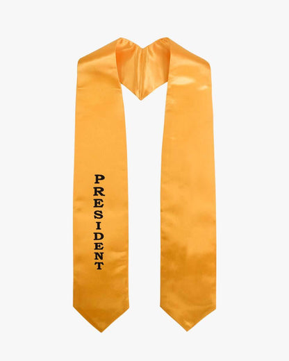 Gold Imprinted stole - 4 Styles Availble - Graduation Seller