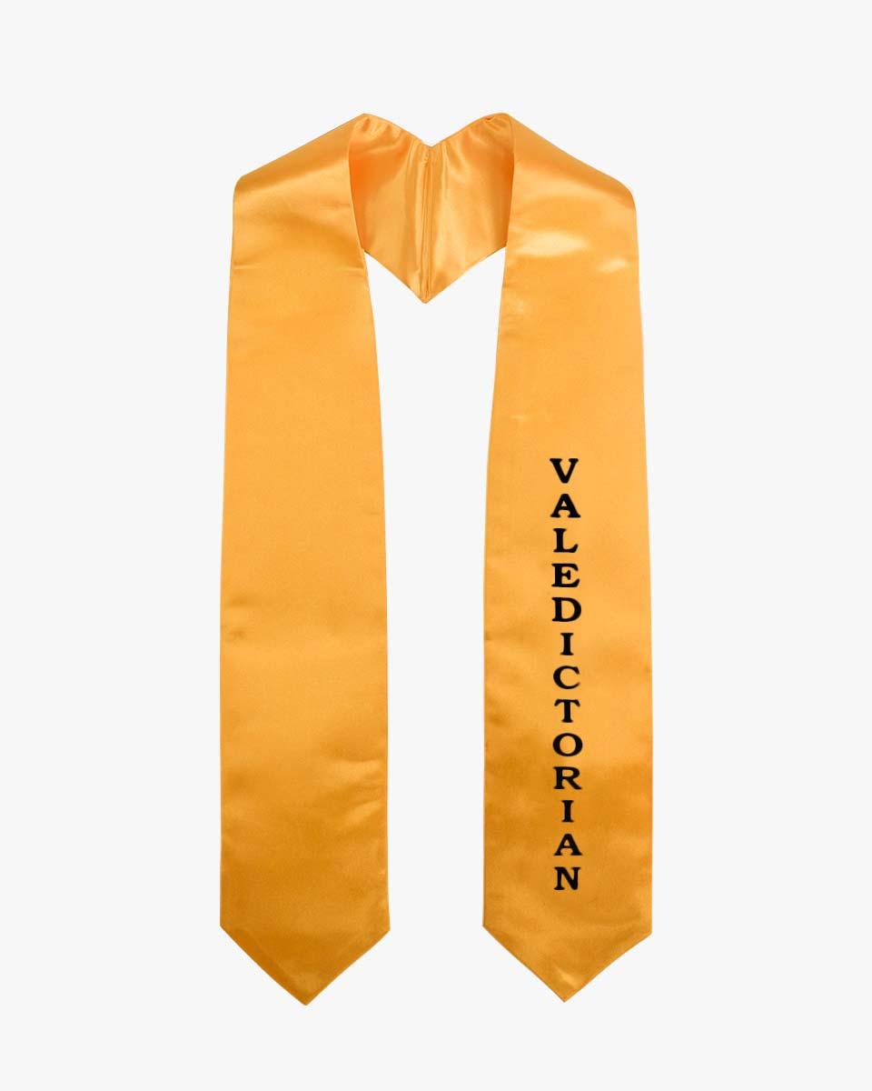 Gold Imprinted stole - 4 Styles Availble - Graduation Seller