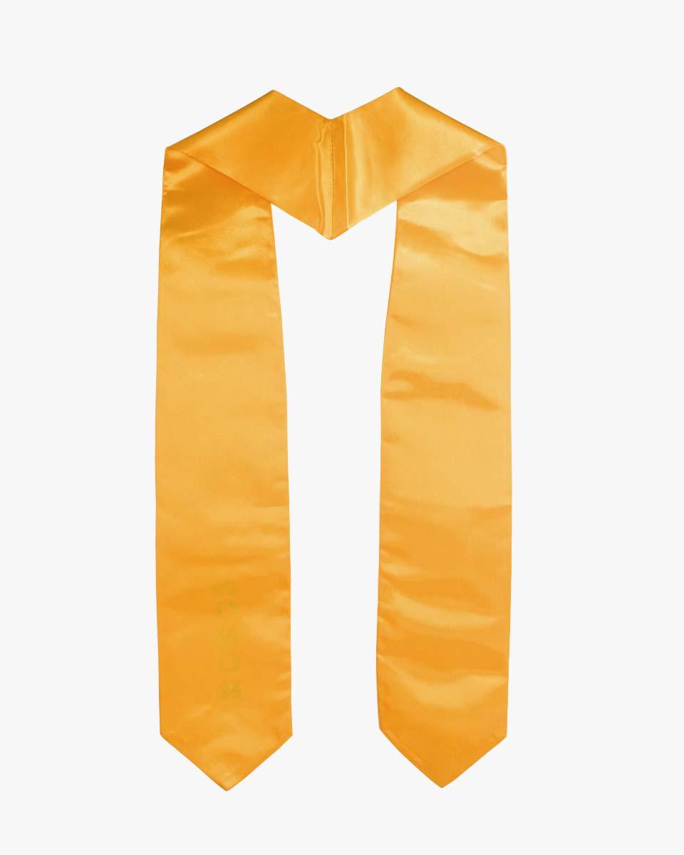 Gold Imprinted stole - 4 Styles Availble - Graduation Seller