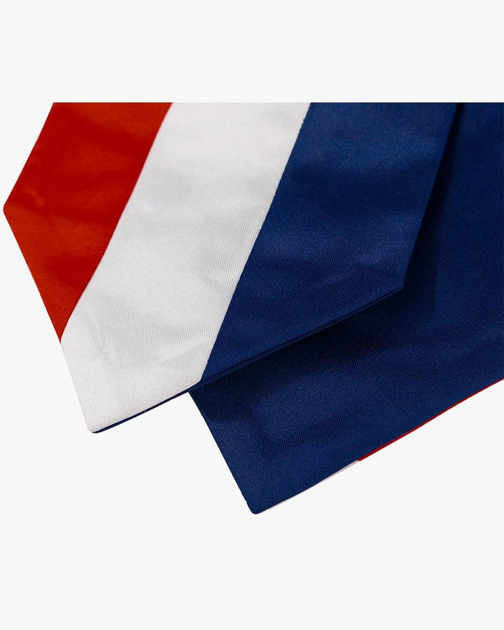 17 Country Flag Graduation Stoles Embroidery Sashes for Study Aboard International Students - Graduation Seller
