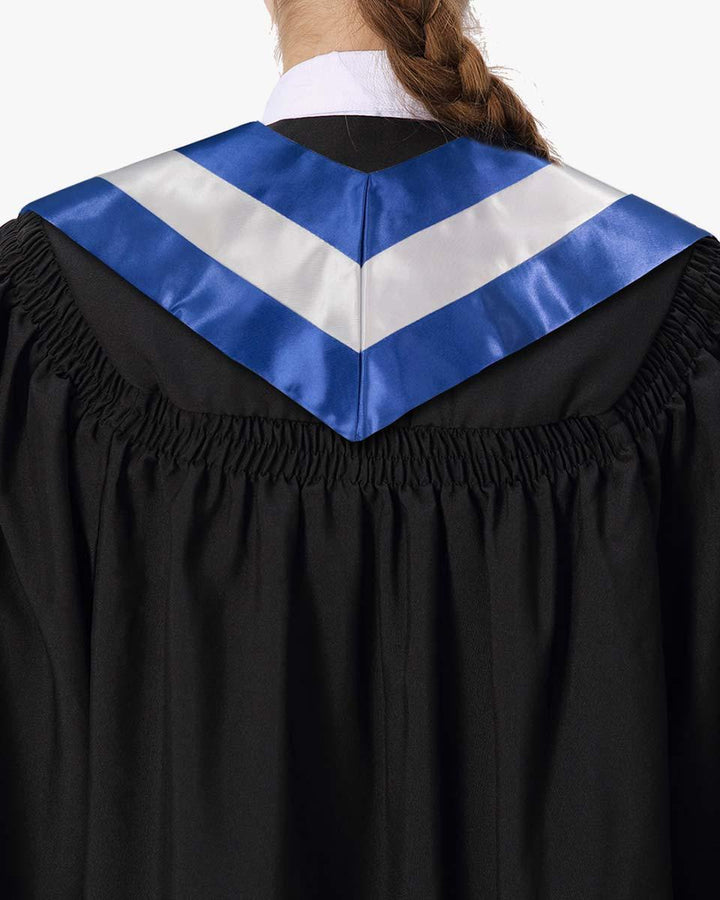 17 Country Flag Graduation Stoles Embroidery Sashes for Study Aboard International Students - Graduation Seller