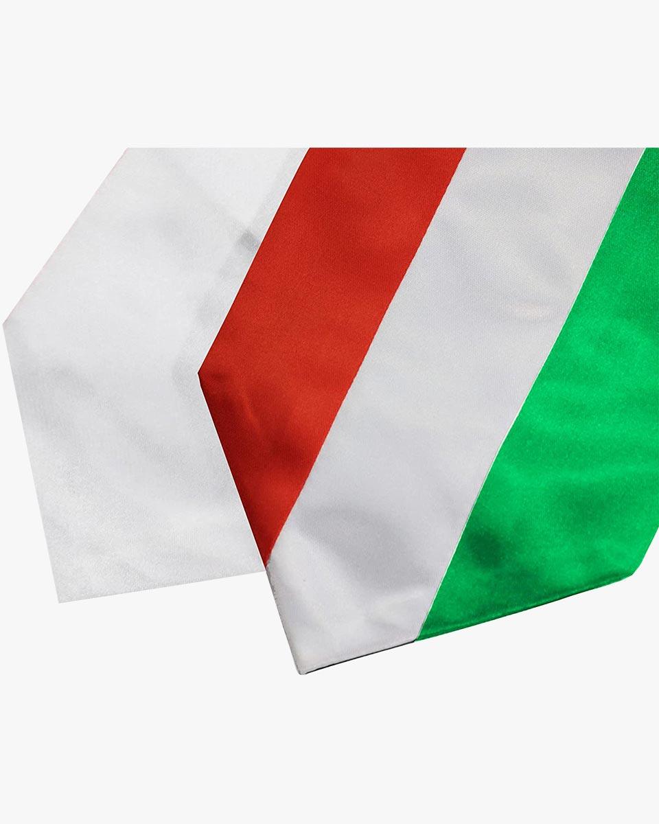 17 Country Flag Graduation Stoles Embroidery Sashes for Study Aboard International Students - Graduation Seller