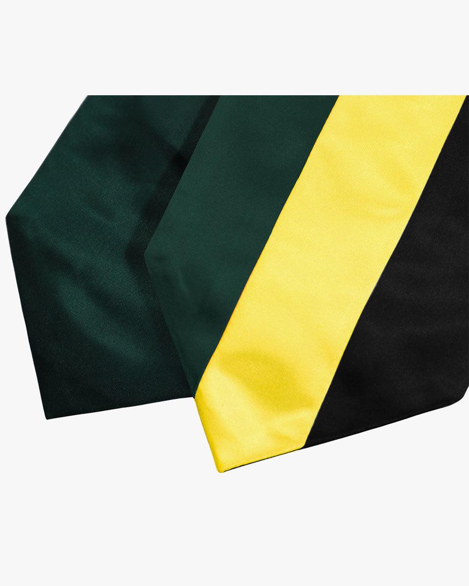 17 Country Flag Graduation Stoles Embroidery Sashes for Study Aboard International Students - Graduation Seller