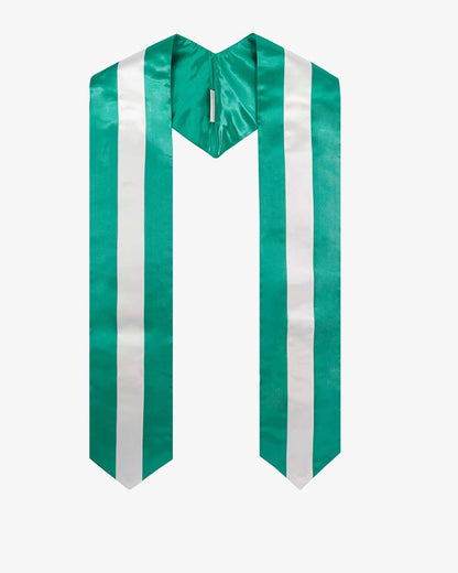 17 Country Flag Graduation Stoles Embroidery Sashes for Study Aboard International Students - Graduation Seller