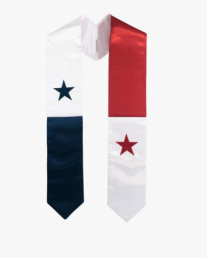 17 Country Flag Graduation Stoles Embroidery Sashes for Study Aboard International Students - Graduation Seller