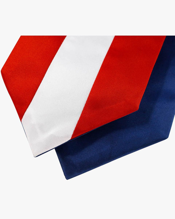 17 Country Flag Graduation Stoles Embroidery Sashes for Study Aboard International Students - Graduation Seller