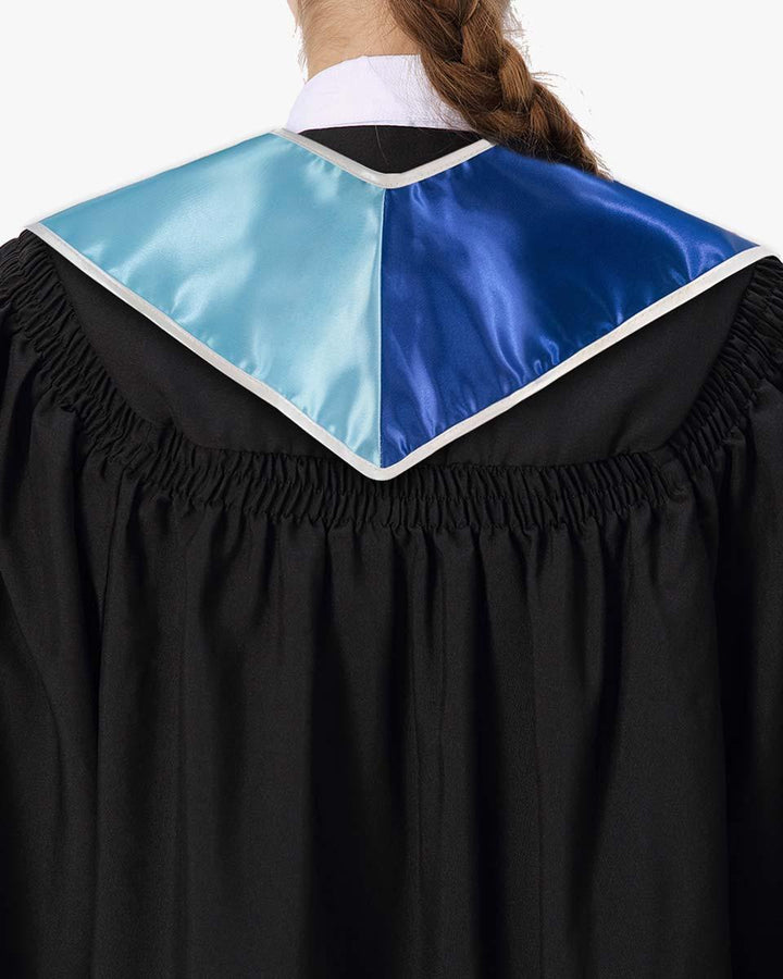 7 Mixed Flag Graduation Stoles Embroidery Sashes for Study Aboard Students - Graduation Seller