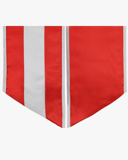 7 Mixed Flag Graduation Stoles Embroidery Sashes for Study Aboard Students - Graduation Seller