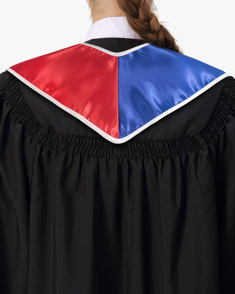 7 Mixed Flag Graduation Stoles Embroidery Sashes for Study Aboard Students - Graduation Seller