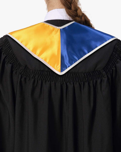 7 Mixed Flag Graduation Stoles Embroidery Sashes for Study Aboard Students - Graduation Seller