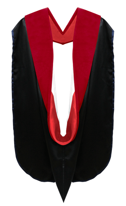 Doctor of Theology Hood - Scarlet & White - Graduation Seller