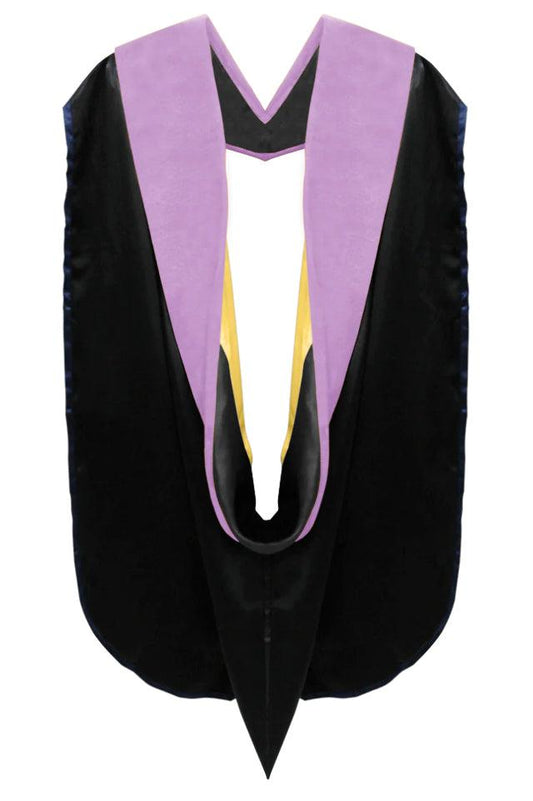 Doctor of Dentistry Hood - Black & Golden Yellow - Graduation Seller