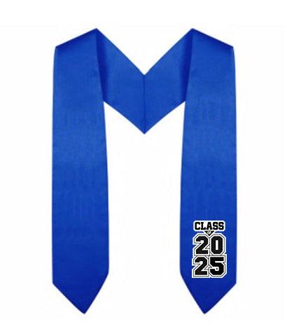 Royal Blue Kindergarten/Preschool Class of Stole - Graduation Seller