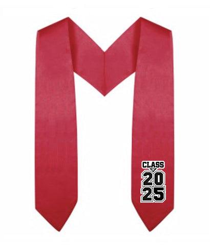 Red Kindergarten/Preschool Class of Stole - Graduation Seller