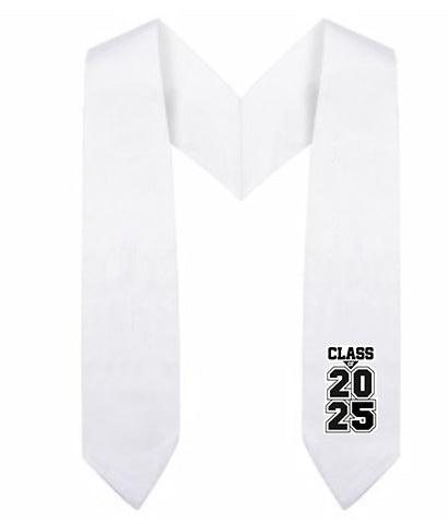 White Kindergarten/Preschool Class of Stole - Graduation Seller