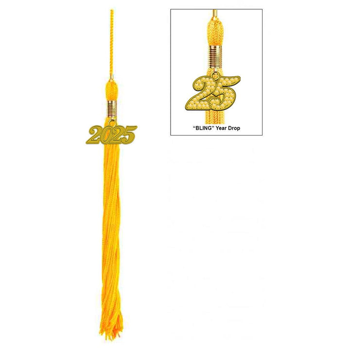 Matte Gold Kindergarten/Preschool Cap & Tassel - Graduation Seller